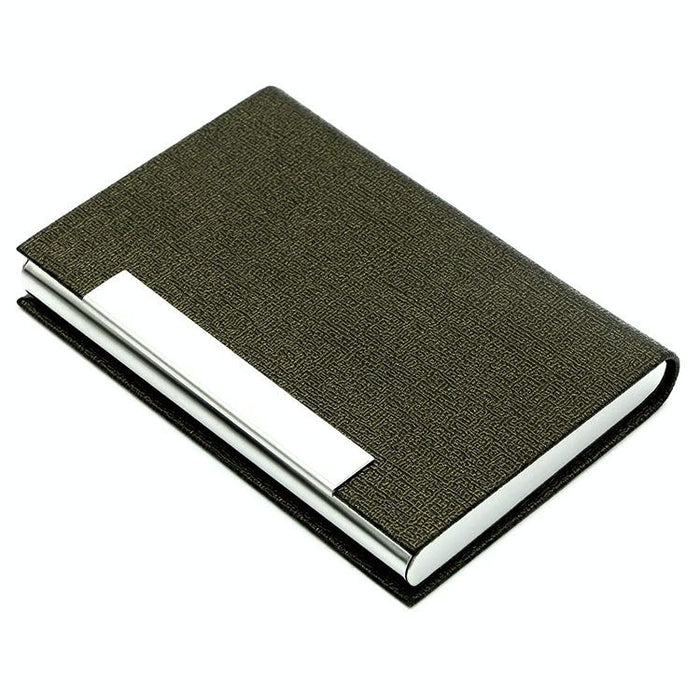 Stainless Steel Card Holder Sleek Business Accessory