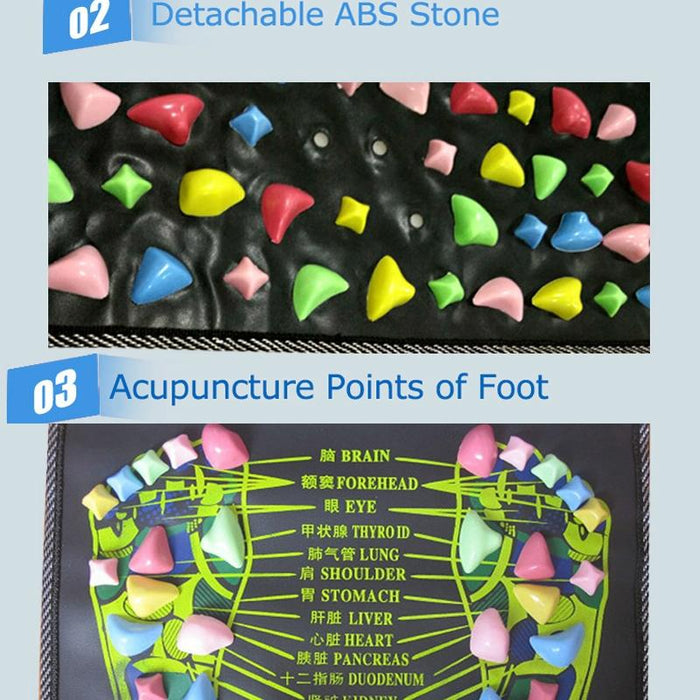 35Cm Imitation Stone Foot Massage Pad Pain Relief & Acupressure