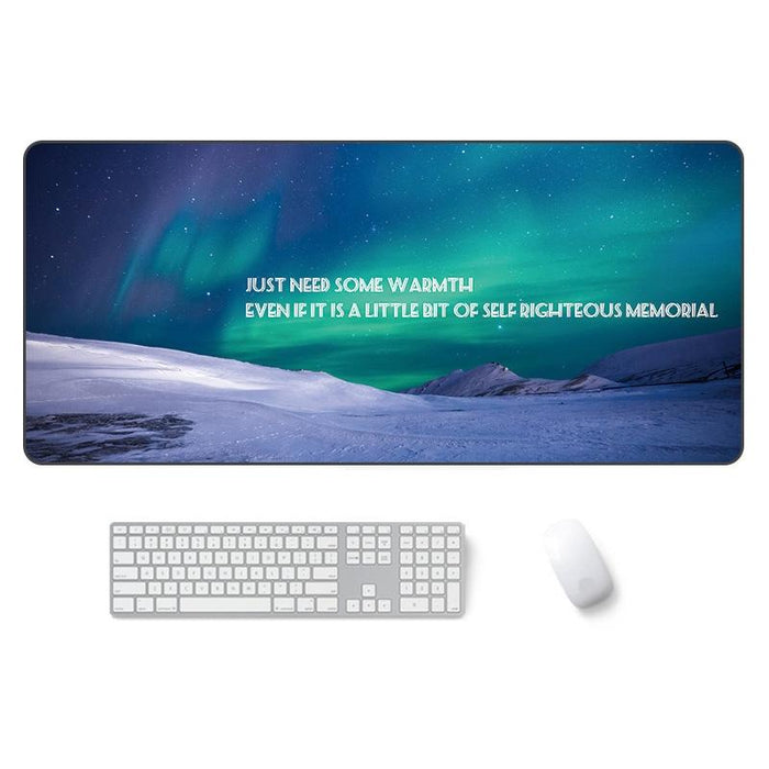 Anti-Slip Wrist Support Mouse Pad
