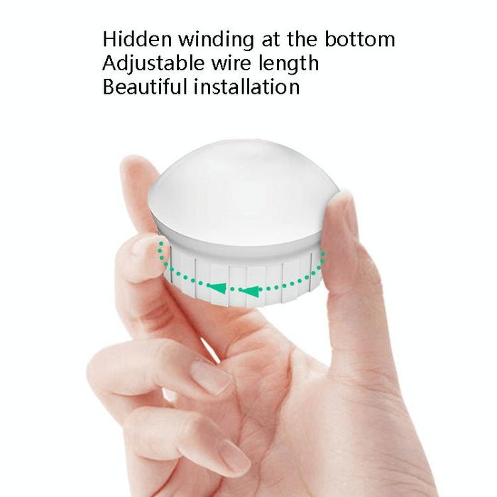 6-Led Dimmable Makeup Mirror Light Usb Touch Control White