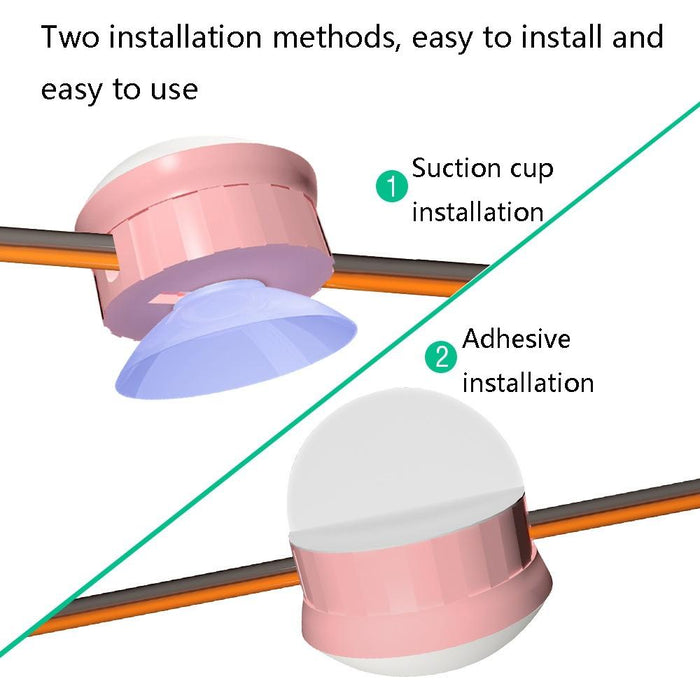 10-Led Usb Bathroom Mirror Light 3-Colour Dimming