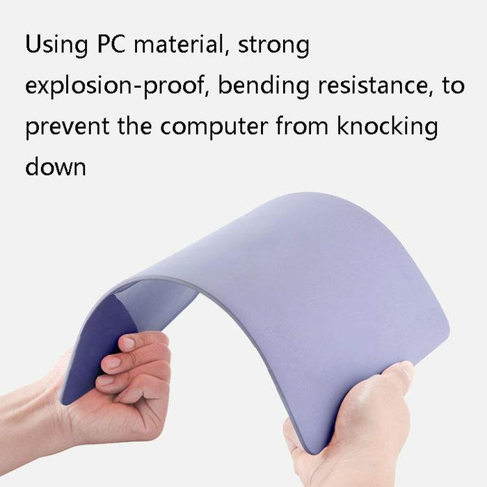 For Macbook Pro 13 A2251 & A2289 & A2338 2020 Hollow Style Cream Style Laptop Plastic Protective Case