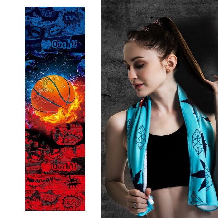 Quick Drying Cooling Towel For Outdoor Sports 100 X 30Cm