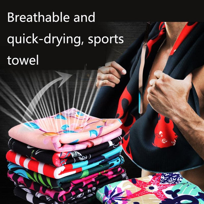 Quick Drying Cooling Towel For Outdoor Sports 100 X 30Cm