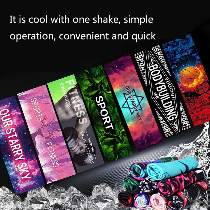 Quick Drying Cooling Towel For Outdoor Sports 100 X 30Cm