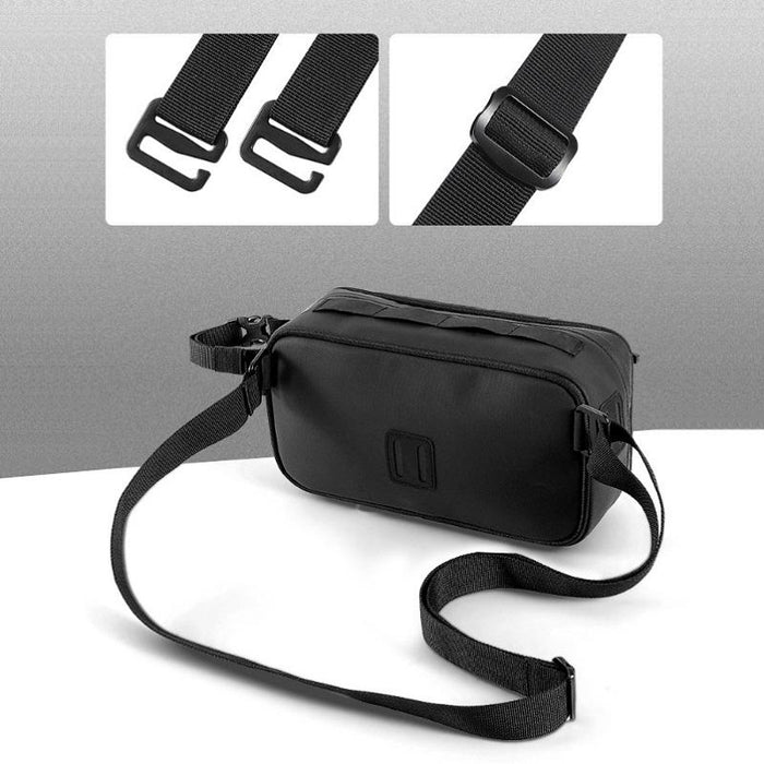 3L Bike Front/Saddle Bag Diagonal Belt Black