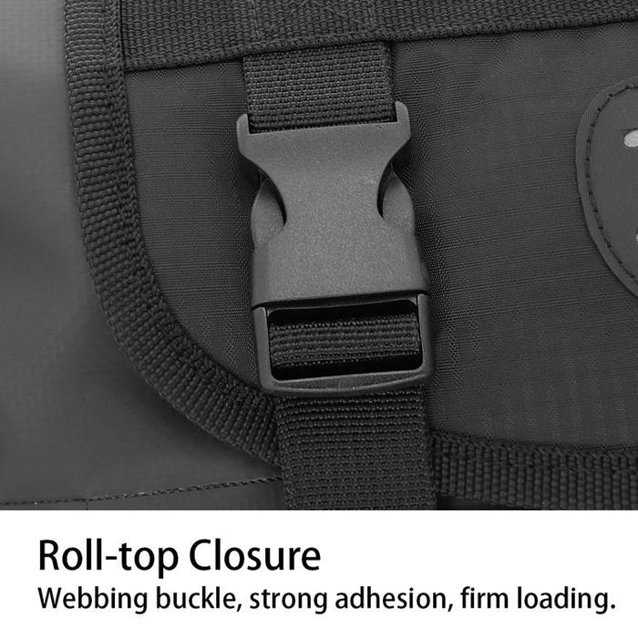 11L Waterproof Bike Front Bag With Handlebar Clip