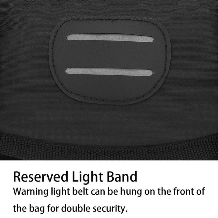 11L Waterproof Bike Front Bag With Handlebar Clip