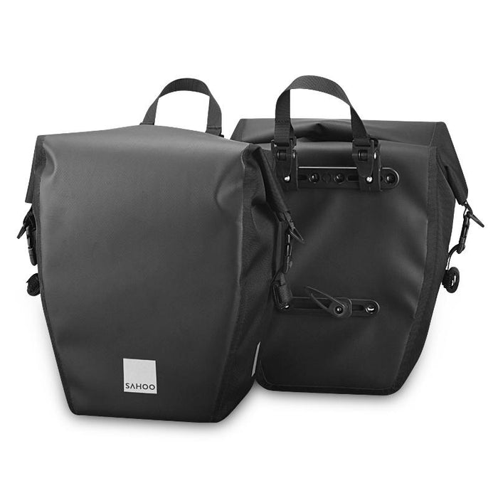 20L Long-Distance Cycling Pannier Bag Black