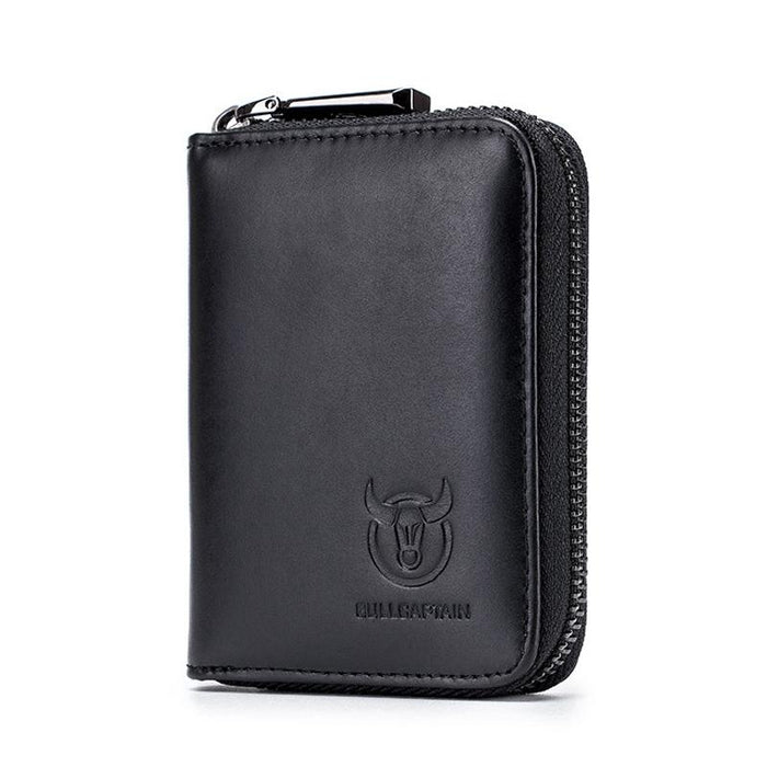Men'S Leather Card Holder Casual Driver License Wallet