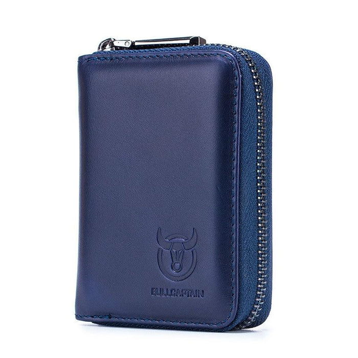 Men'S Leather Card Holder Casual Driver License Wallet