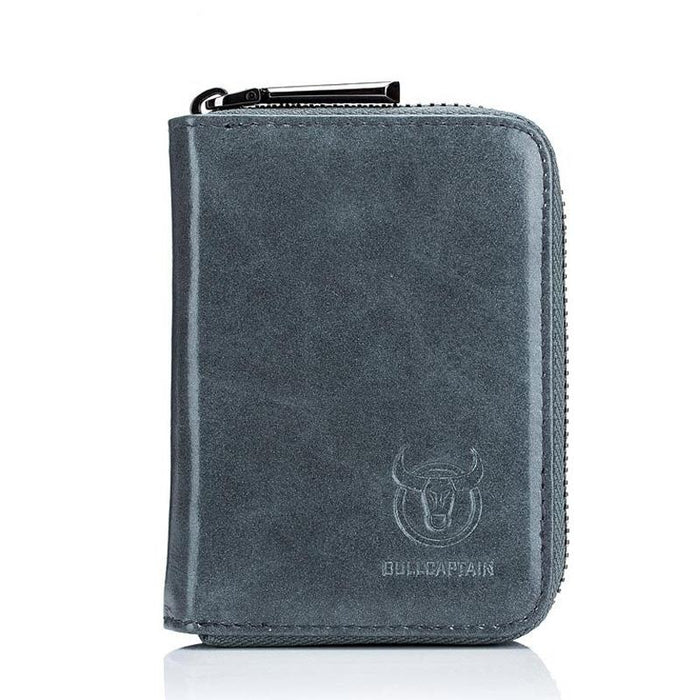 Men'S Leather Card Holder Casual Driver License Wallet