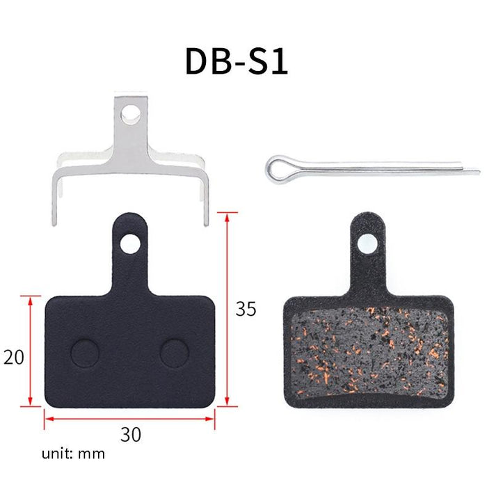 3 Pairs Mtb Semi-Metallic Brake Pads For M355 & Bb5 Disc Brakes