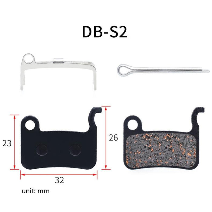 3 Pairs Mtb Semi-Metallic Brake Pads For M355 & Bb5 Disc Brakes