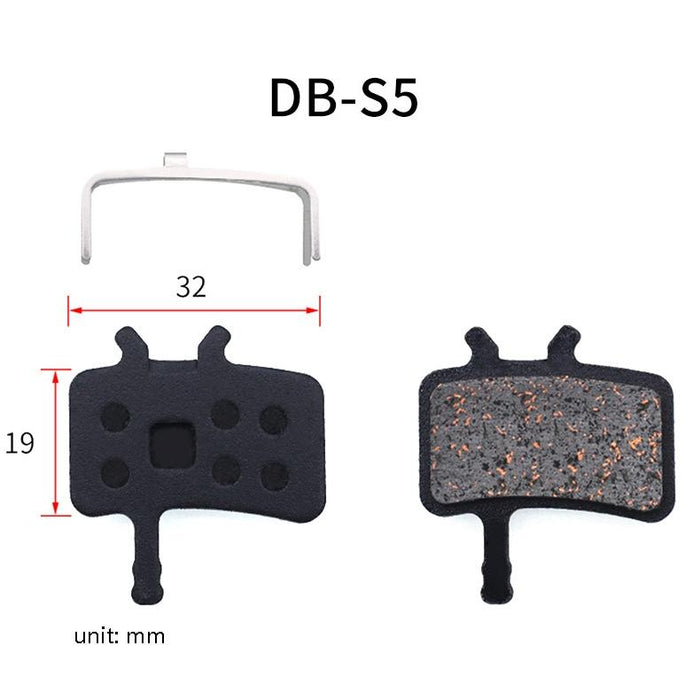 3 Pairs Mtb Semi-Metallic Brake Pads For M355 & Bb5 Disc Brakes