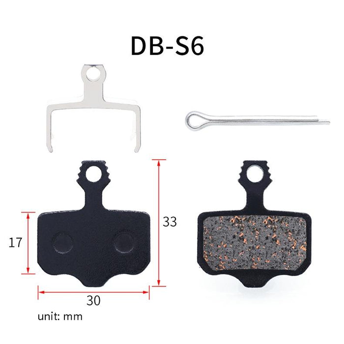 3 Pairs Mtb Semi-Metallic Brake Pads For M355 & Bb5 Disc Brakes