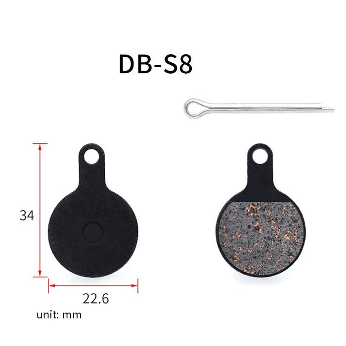 3 Pairs Mtb Semi-Metallic Brake Pads For M355 & Bb5 Disc Brakes