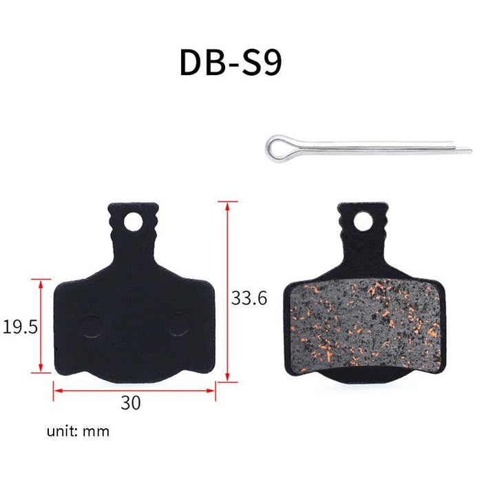 3 Pairs Mtb Semi-Metallic Brake Pads For M355 & Bb5 Disc Brakes