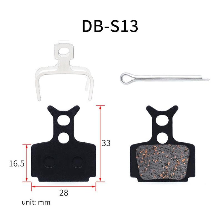 3 Pairs Mtb Semi-Metallic Brake Pads For M355 & Bb5 Disc Brakes