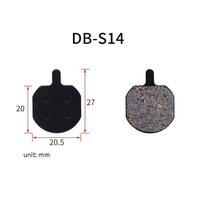 3 Pairs Mtb Semi-Metallic Brake Pads For M355 & Bb5 Disc Brakes