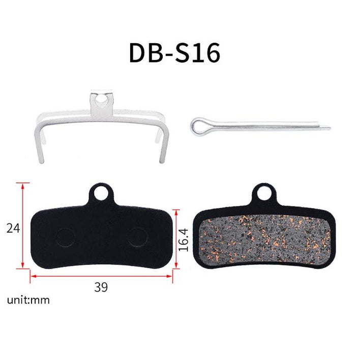 3 Pairs Mtb Semi-Metallic Brake Pads For M355 & Bb5 Disc Brakes
