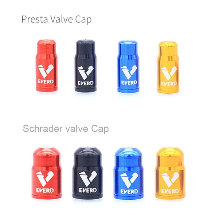 10-Piece Aluminum Alloy Air Mouth Cap For Mountain/Road Bikes Schrader Blue