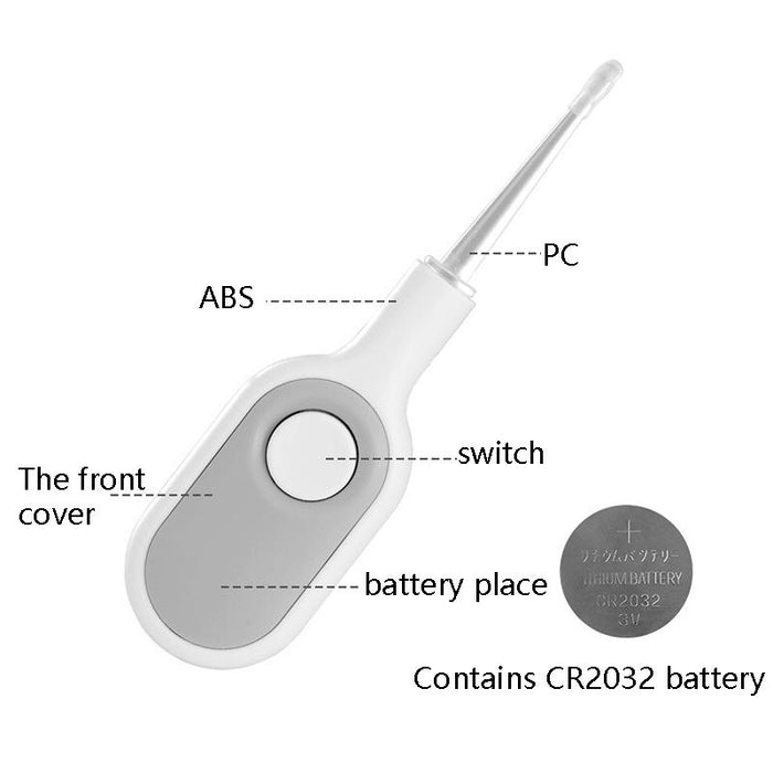 2 Pack Luminous Ear Pick For Kids Soft & Safe