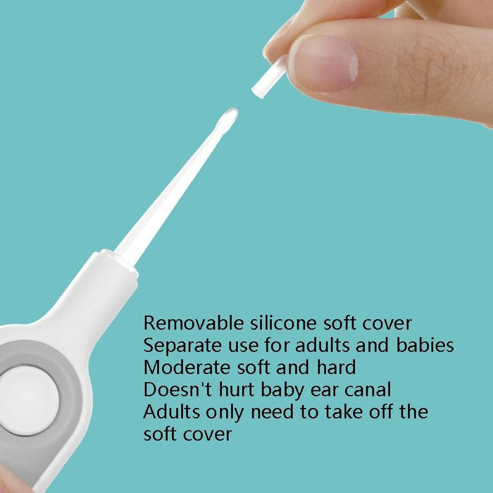 2 Pack Luminous Ear Pick For Kids Soft & Safe