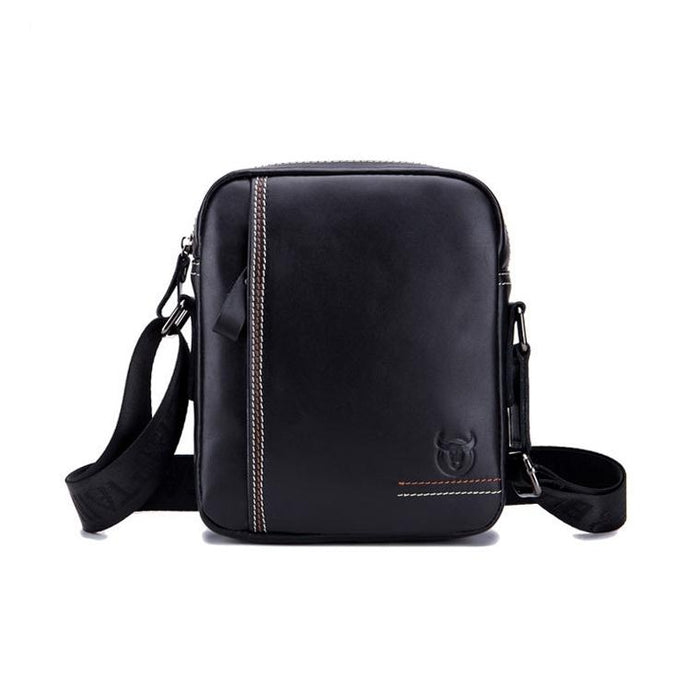 Men Leather Shoulder Bag Casual Mini Diagonal