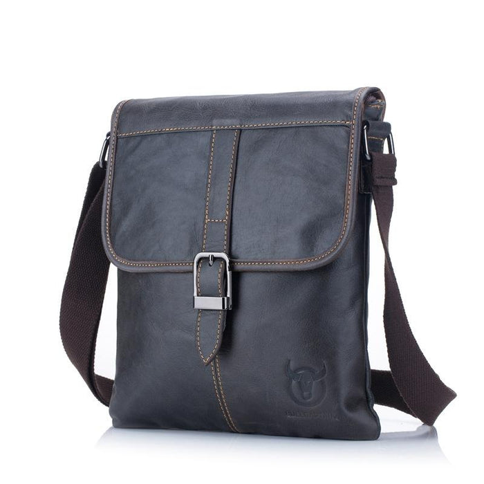 Men Leather Shoulder Bag For Sports & Outdoor Use