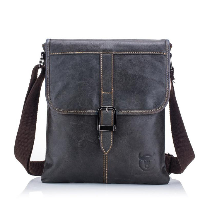 Men Leather Shoulder Bag For Sports & Outdoor Use