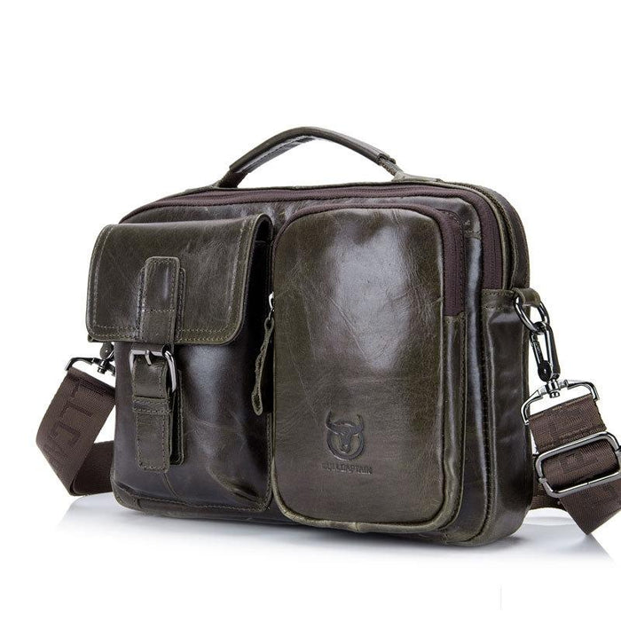 Retro Leather Men Shoulder Bag