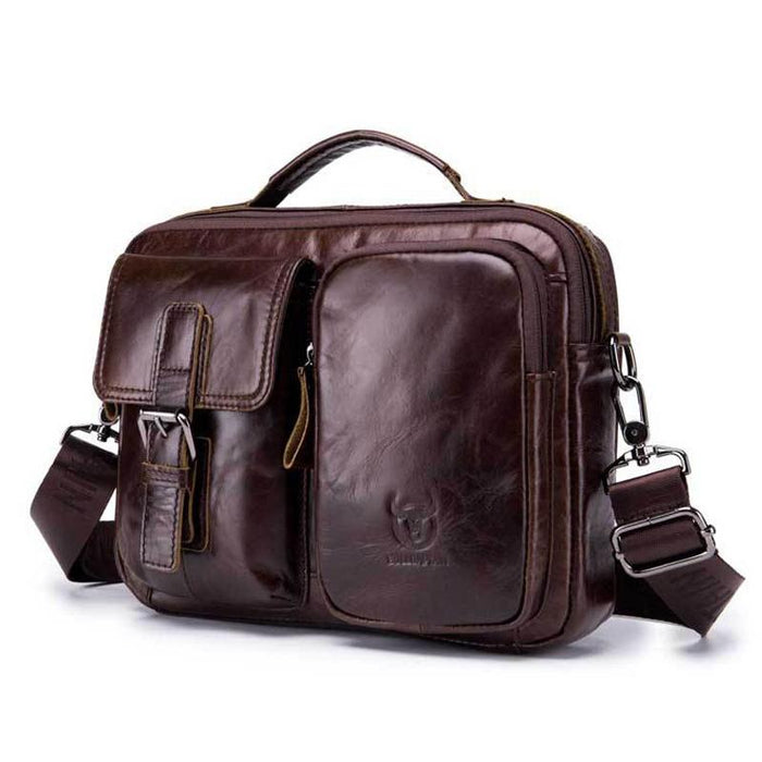 Retro Leather Men Shoulder Bag