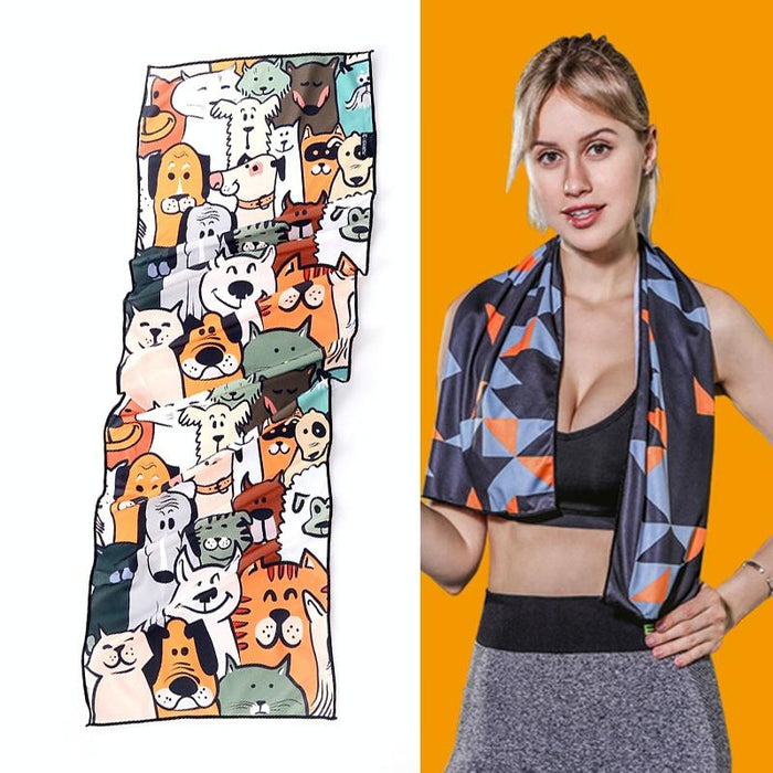 Quick Drying Gym Towel For Sports