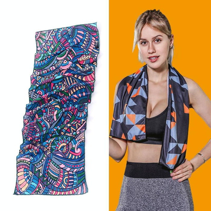 Quick Drying Gym Towel For Sports