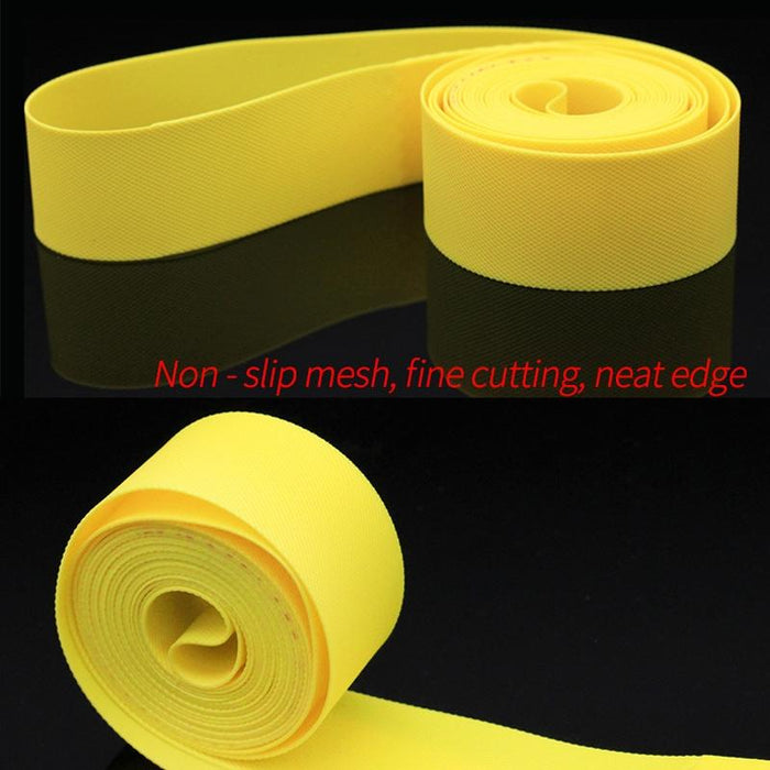 10 Yellow Bike Wheel Anti-Stab Tire Pads Pvc Spoke Lining Tape