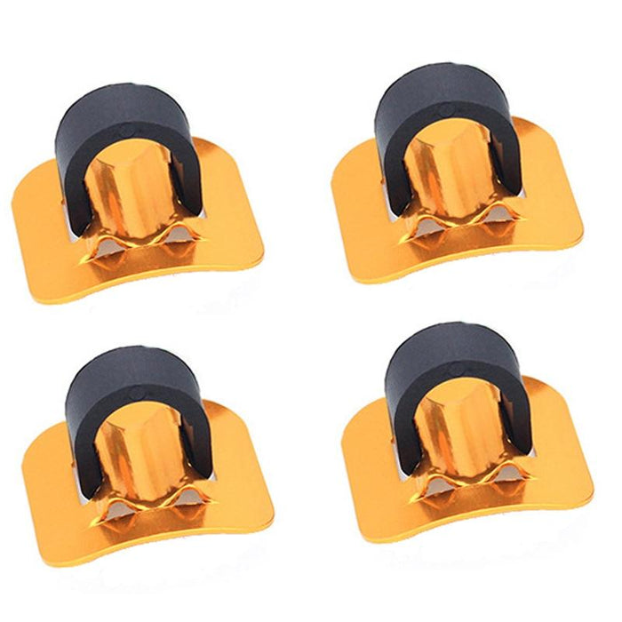 10-Piece Bike Hose Line Guide Adhesive C Buckle For Seat Frame Cable Fixing