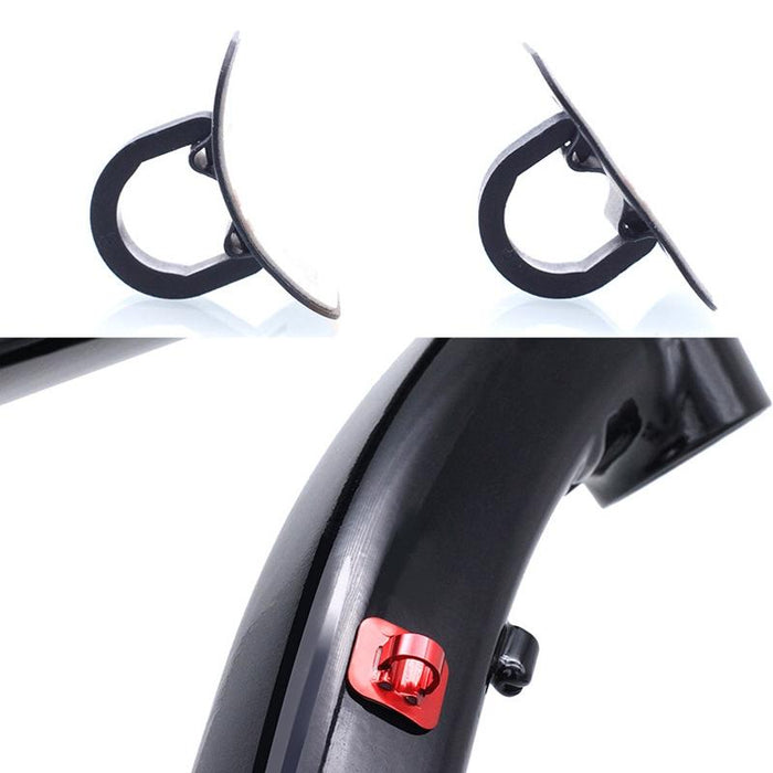 10-Piece Bike Hose Line Guide Adhesive C Buckle For Seat Frame Cable Fixing