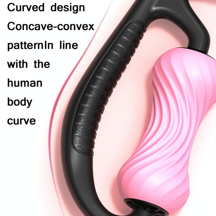 Mike Spiral Line Foam Roller For Muscle Relaxation