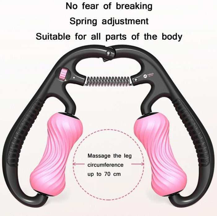 Mike Spiral Line Foam Roller For Muscle Relaxation