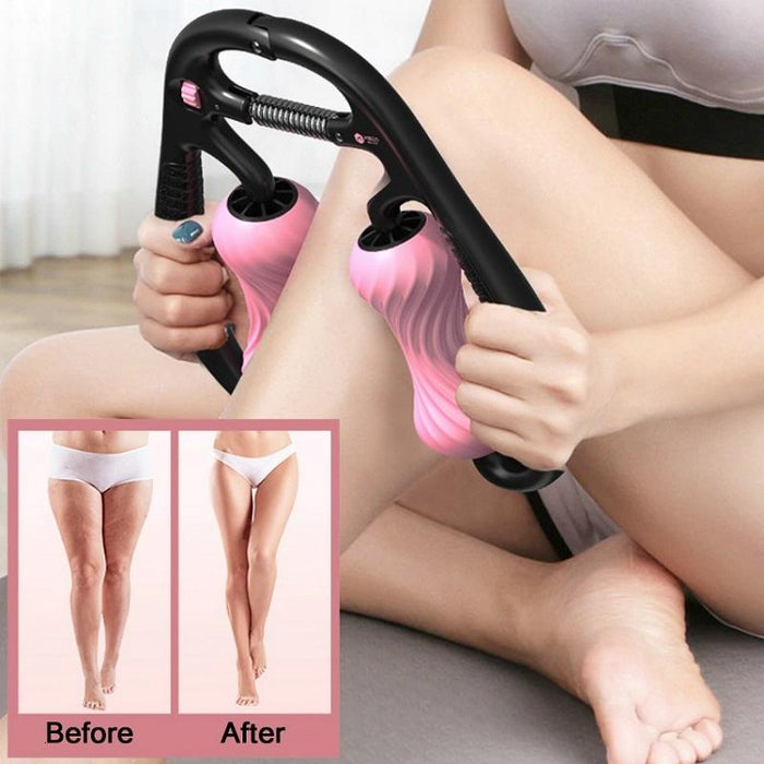 Mike Spiral Line Foam Roller For Muscle Relaxation