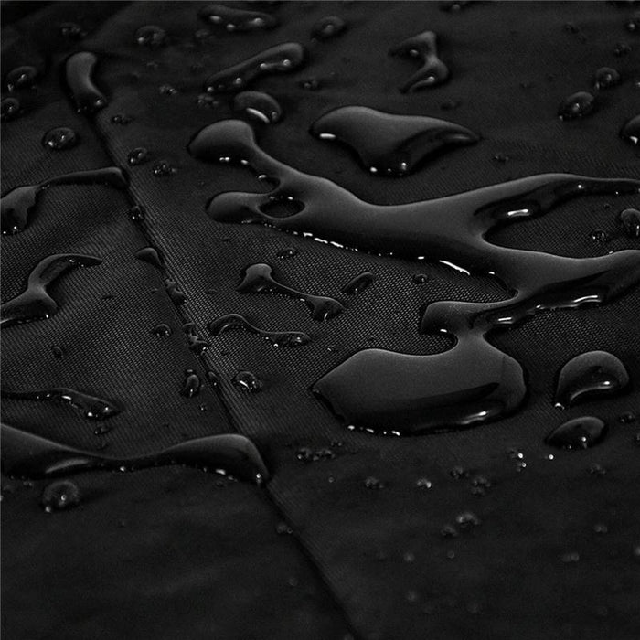 Outdoor Oxford Cloth Furniture Garden Dustproof Waterproof And Uv-Proof Table And Chair Protective Cover - Size 250X200X80Cm Black