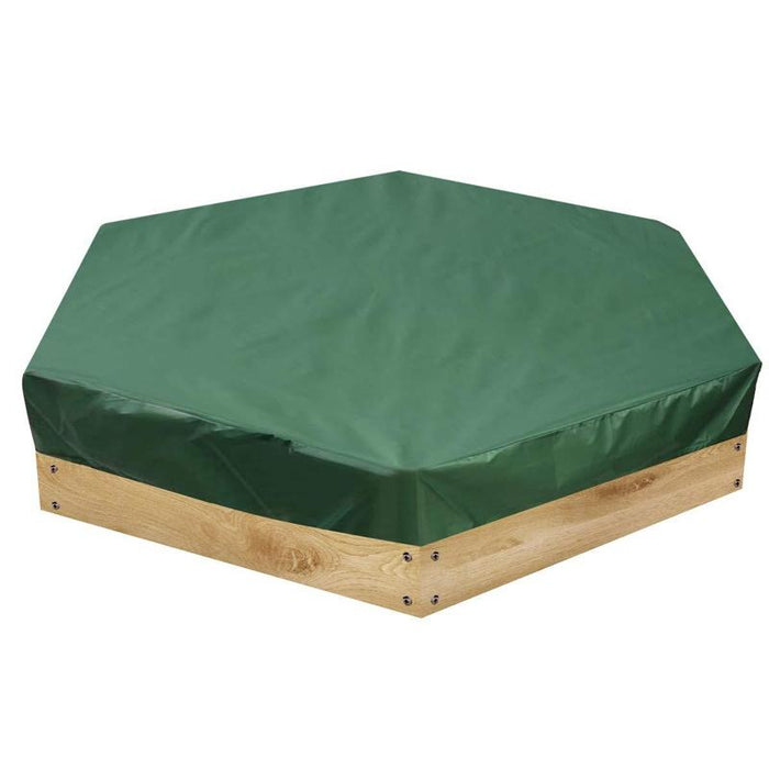210D Oxford Cloth Hexagonal Bunker Uv-Proof Dust-Proof And Waterproof Toy Cover - Size 180X150Cm Green