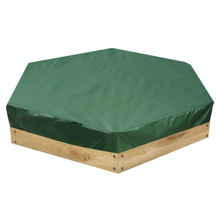 210D Oxford Cloth Hexagonal Bunker Uv-Proof Dust-Proof And Waterproof Toy Cover - Size 140X110Cm Green