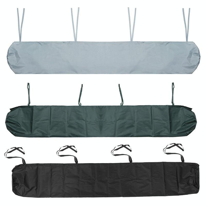 Outdoor Patio Canopy Awning Waterproof Retractable Dustproof Protective Cover - Size 4M