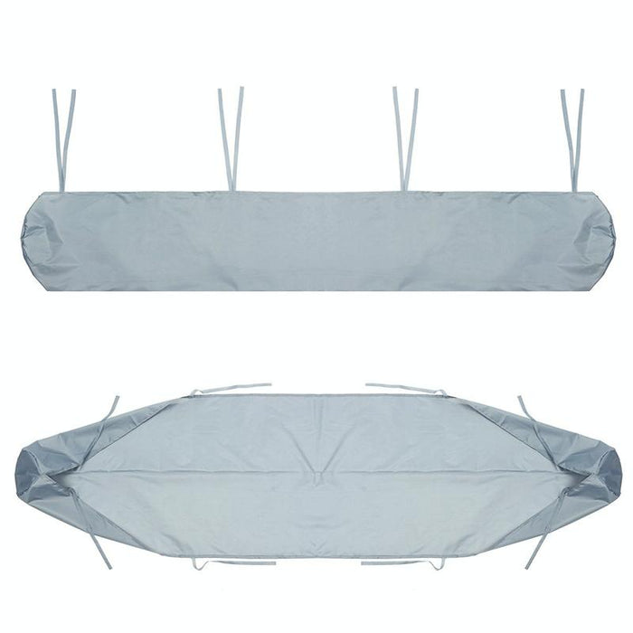 Outdoor Patio Canopy Awning Waterproof Retractable Dustproof Protective Cover - Size 4M