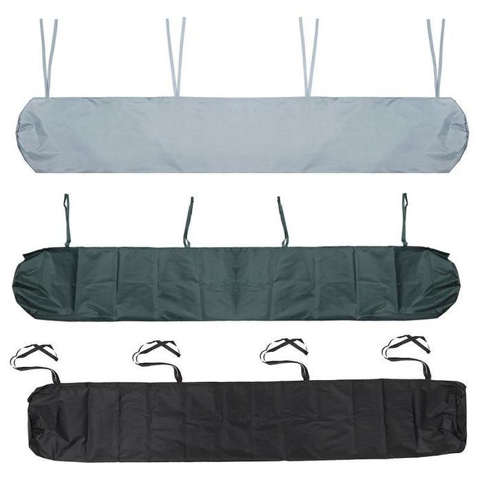 Outdoor Patio Canopy Awning Waterproof Retractable Dustproof Protective Cover - Size 5M