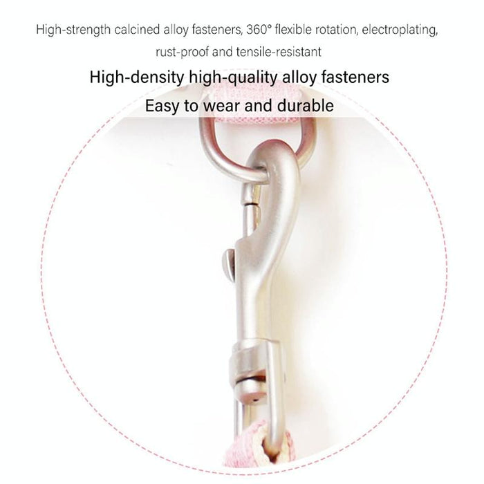 Small Pet Traction Backpack With Embroidered Cat Design Size L