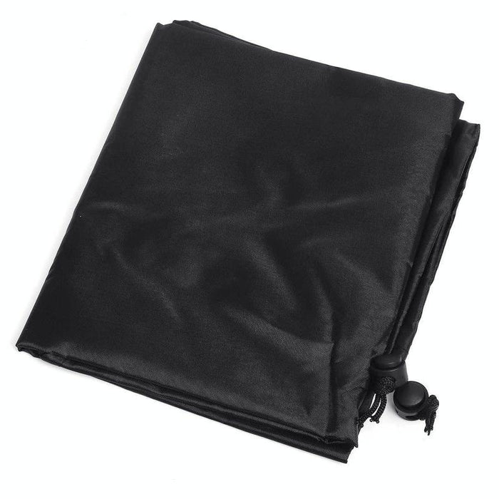 210D Oxford Cloth Gas Tank Outdoor Waterproof Dust-Proof And Uv-Proof Propane Tank Cover - Size 31X59Cm Black