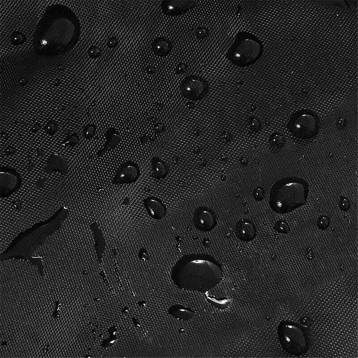 210D Oxford Cloth Gas Tank Outdoor Waterproof Dust-Proof And Uv-Proof Propane Tank Cover - Size 31X59Cm Black